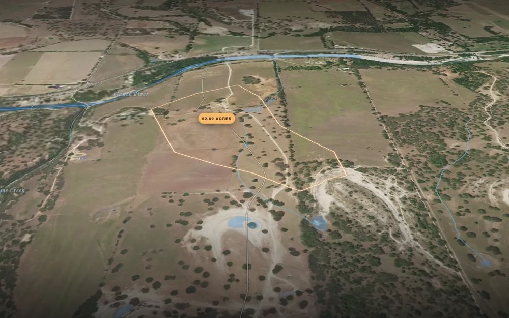 A sample website for a wedding venue with a 3D map of the grounds